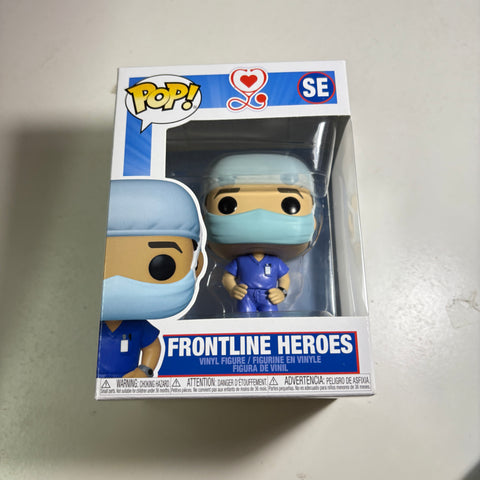Frontline Heroes (White Male) Funko Pop Vinyl Figure