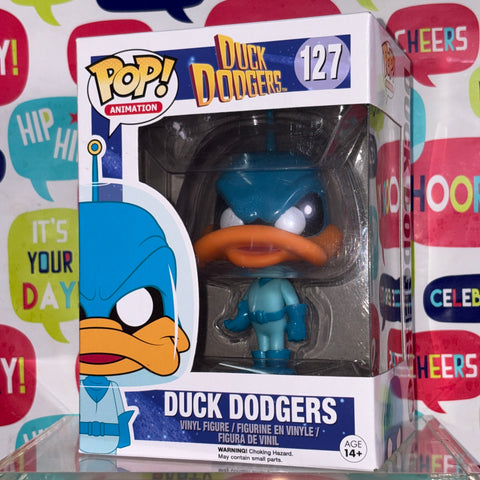Duck Dodgers - Funko Pop 127 Vinyl Figure (11.4 Cm L × 8.9 Cm W × 15.9 Cm H)
