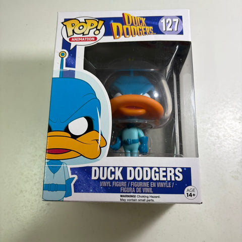 Duck Dodgers - Funko Pop 127 Vinyl Figure (11.4 Cm L × 8.9 Cm W × 15.9 Cm H)