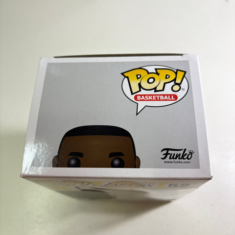 BOX FLAW VIEW PHOTOS Lebron James - Funko Pop 52 Vinyl Figure (11.4 Cm L × 8.9 Cm W × 15.9 Cm H)