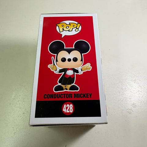 Conductor Mickey - Disney Funko Pop 428 Vinyl Figure (11.4 Cm L × 8.9 Cm W × 15.9 Cm H)