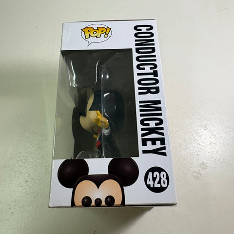 Conductor Mickey - Disney Funko Pop 428 Vinyl Figure (11.4 Cm L × 8.9 Cm W × 15.9 Cm H)