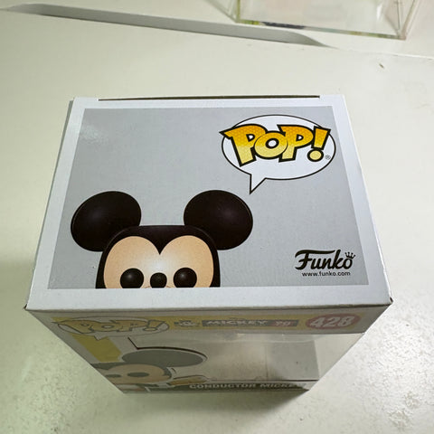 Conductor Mickey - Disney Funko Pop 428 Vinyl Figure (11.4 Cm L × 8.9 Cm W × 15.9 Cm H)