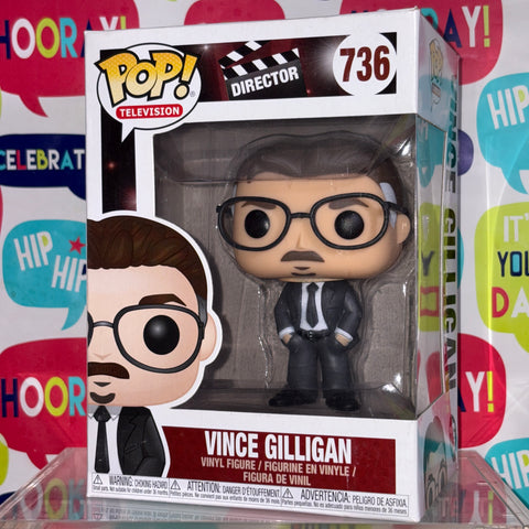 BOX FLAWS VIEW PHOTOS Vince Gilligan Funko Pop Directors 736 Vinyl Figure