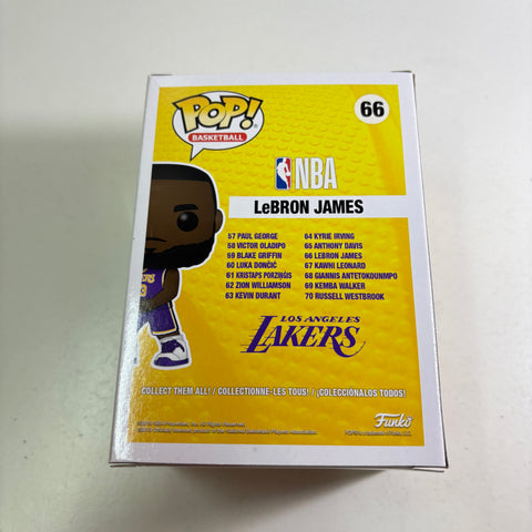Lebron James - Funko Pop 66 Vinyl Figure (11.4 Cm L × 8.9 Cm W × 15.9 Cm H)