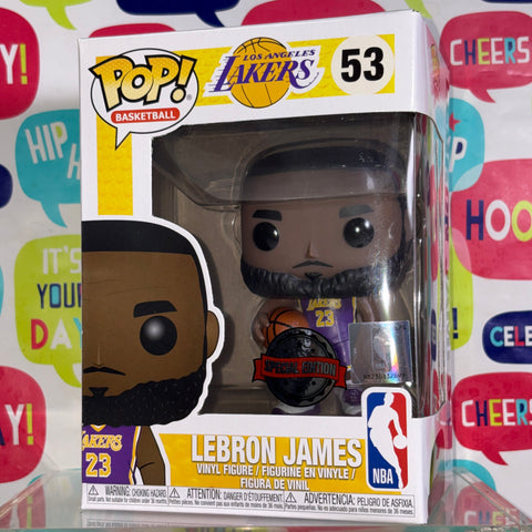 Lebron James - Funko Pop 53 Vinyl Figure (11.4 Cm L × 8.9 Cm W × 15.9 Cm H)