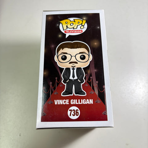 BOX FLAWS VIEW PHOTOS Vince Gilligan Funko Pop Directors 736 Vinyl Figure