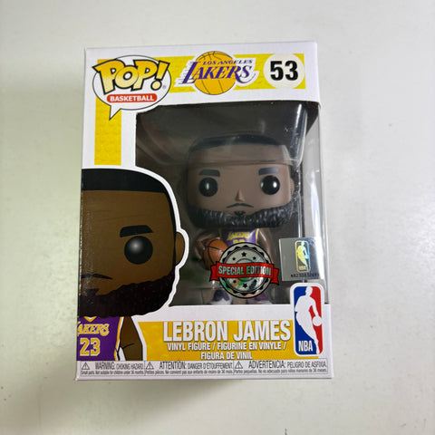 Lebron James - Funko Pop 53 Vinyl Figure (11.4 Cm L × 8.9 Cm W × 15.9 Cm H)