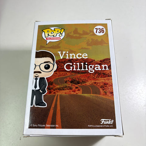 BOX FLAWS VIEW PHOTOS Vince Gilligan Funko Pop Directors 736 Vinyl Figure