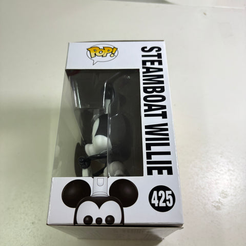Steamboat Willie- Disney Funko Pop 425 Vinyl Figure (11.4 Cm L × 8.9 Cm W × 15.9 Cm H)