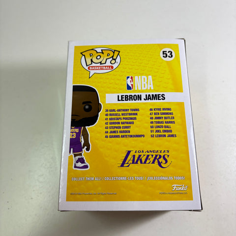 Lebron James - Funko Pop 53 Vinyl Figure (11.4 Cm L × 8.9 Cm W × 15.9 Cm H)