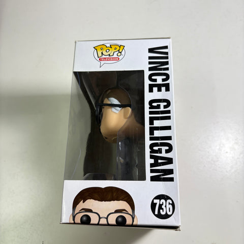 BOX FLAWS VIEW PHOTOS Vince Gilligan Funko Pop Directors 736 Vinyl Figure