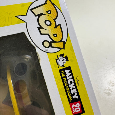 BOX FLAWS VIEW PHOTOS Little Whirlwind Mickey Mouse - Disney Funko Pop 432 Vinyl Figure (11.4 Cm L × 8.9 Cm W × 15.9 Cm H)