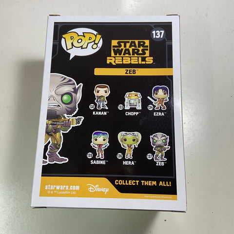 Zeb - Star Wars Rebels Funko Pop 137
