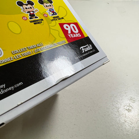 BOX FLAWS VIEW PHOTOS Firefighter Mickey Mouse - Disney Funko Pop 427 Vinyl Figure (11.4 Cm L × 8.9 Cm W × 15.9 Cm H)
