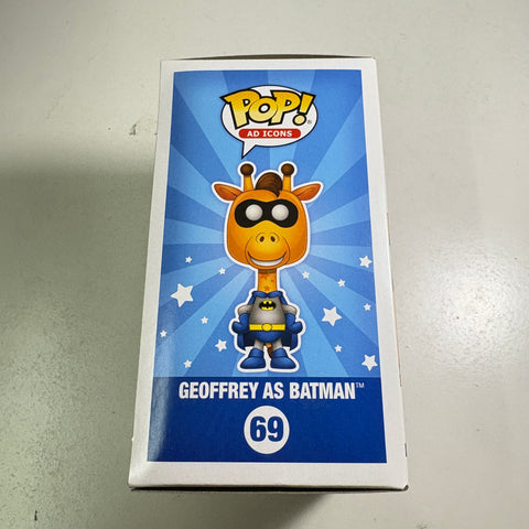 BOX FLAWS VIEW PHOTOS Geoffrey as Batman Funko Pop 69 Vinyl Figure