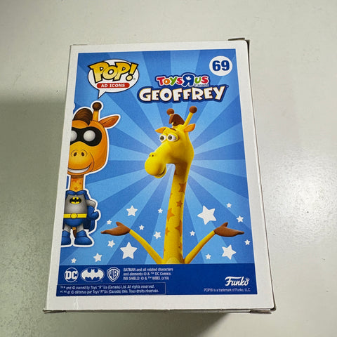BOX FLAWS VIEW PHOTOS Geoffrey as Batman Funko Pop 69 Vinyl Figure