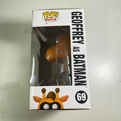 BOX FLAWS VIEW PHOTOS Geoffrey as Batman Funko Pop 69 Vinyl Figure