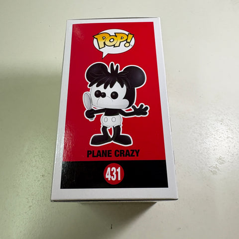 Pane Crazy Mickey Mouse - Disney Funko Pop 431 Vinyl Figure (11.4 Cm L × 8.9 Cm W × 15.9 Cm H)