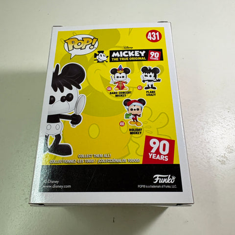Pane Crazy Mickey Mouse - Disney Funko Pop 431 Vinyl Figure (11.4 Cm L × 8.9 Cm W × 15.9 Cm H)