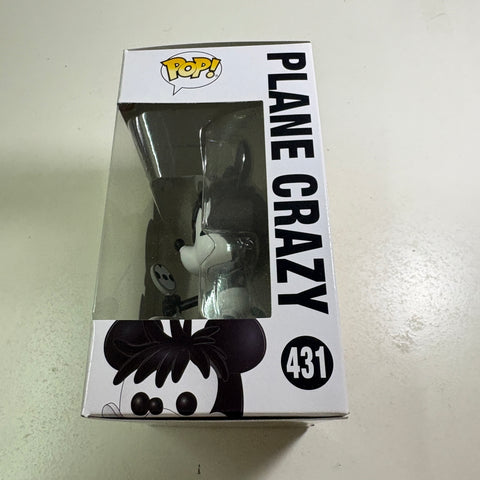 Pane Crazy Mickey Mouse - Disney Funko Pop 431 Vinyl Figure (11.4 Cm L × 8.9 Cm W × 15.9 Cm H)