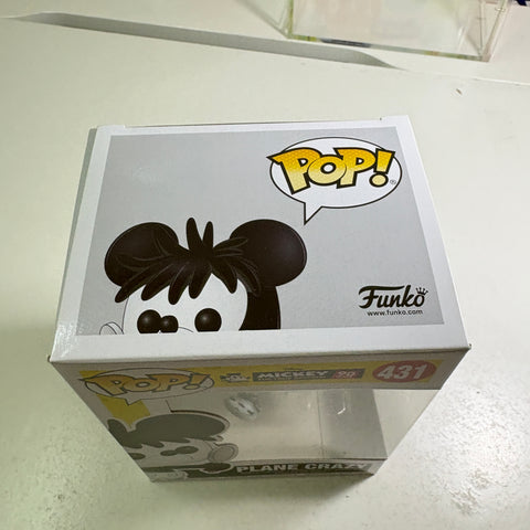Pane Crazy Mickey Mouse - Disney Funko Pop 431 Vinyl Figure (11.4 Cm L × 8.9 Cm W × 15.9 Cm H)