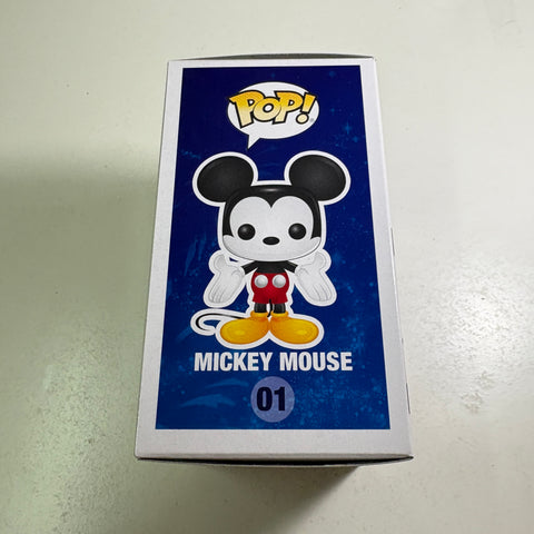Mickey Mouse DIAMOND - Disney Funko Pop 01 HT Exclusive Vinyl Figure (11.4 Cm L × 8.9 Cm W × 15.9 Cm H)