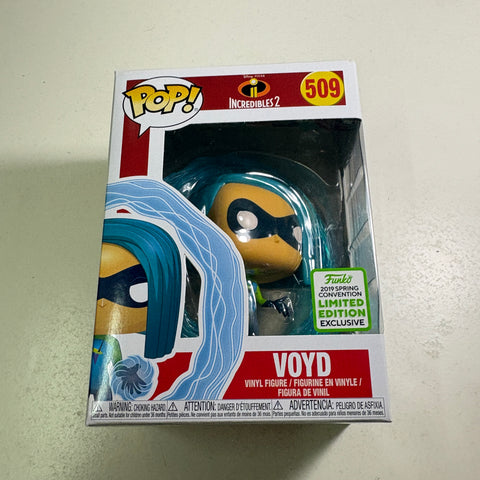 Voyd - The Incredibles Disney Funko Pop 509 Vinyl Figure (11.4 Cm L × 8.9 Cm W × 15.9 Cm H)