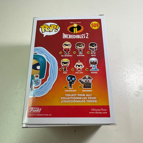 Voyd - The Incredibles Disney Funko Pop 509 Vinyl Figure (11.4 Cm L × 8.9 Cm W × 15.9 Cm H)