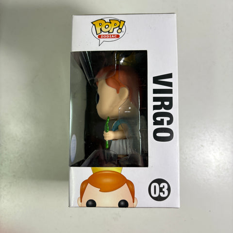 BOX FLAWS VIEW PHOTOS Freddy Funko Virgo Funko Pop 03 Vinyl Figure Exclusive