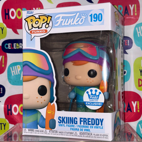 Freddy Funko SKiing Funko Pop 190 Vinyl Figure Exclusive