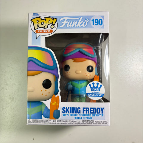 Freddy Funko SKiing Funko Pop 190 Vinyl Figure Exclusive