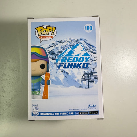 Freddy Funko SKiing Funko Pop 190 Vinyl Figure Exclusive