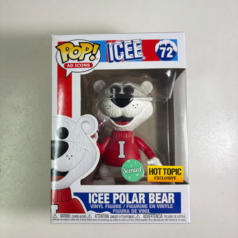 Icee Polar Bear Funko Pop 72 Vinyl Figure Exclusive Scented