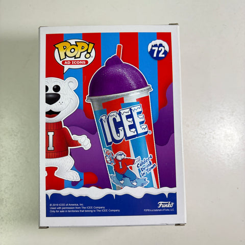 Icee Polar Bear Funko Pop 72 Vinyl Figure Exclusive Scented