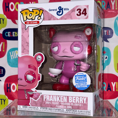 Franken Berry Funko Pop 34 Vinyl Figure Exclusive