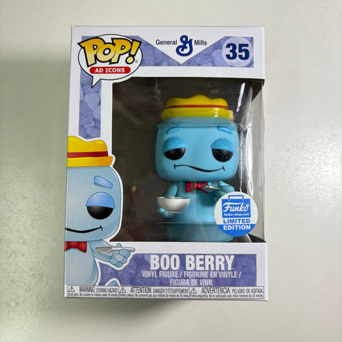 BOX FLAWS VIEW PHOTOS Boo Berry Funko Pop 35 Vinyl Figure Exclusive