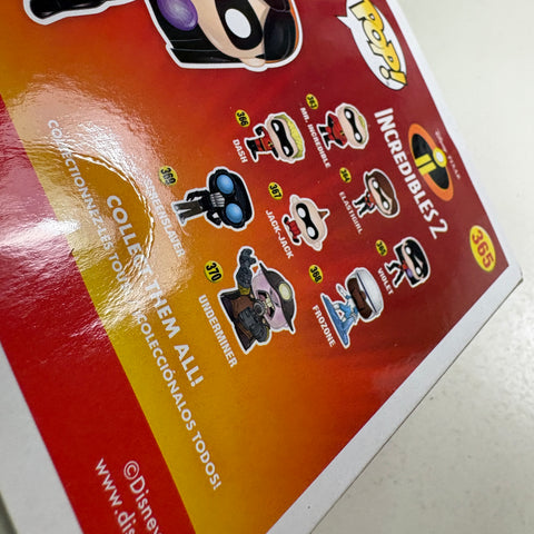 BOX FLAW VIEW PHOTOS Violet CHASE INVISIBLE - The Incredibles Disney Funko Pop Vinyl Figure (11.4 Cm L × 8.9 Cm W × 15.9 Cm H)