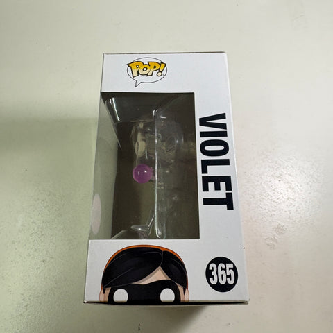 BOX FLAW VIEW PHOTOS Violet CHASE INVISIBLE - The Incredibles Disney Funko Pop Vinyl Figure (11.4 Cm L × 8.9 Cm W × 15.9 Cm H)