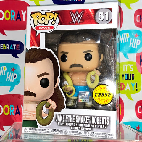 Jake The Snake Roberts (Chase) - WWE Funko Pop 51