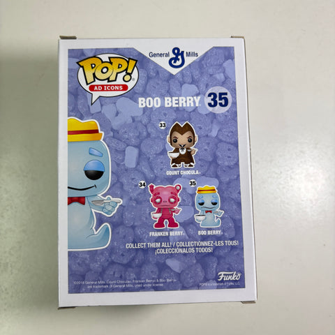 BOX FLAWS VIEW PHOTOS Boo Berry Funko Pop 35 Vinyl Figure Exclusive