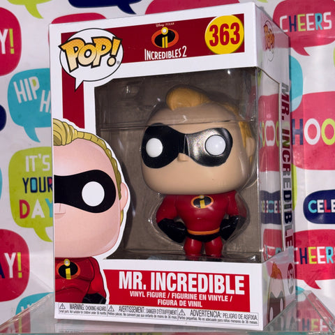 MR. INCREDIBLE- The Incredibles Disney Funko Pop Vinyl Figure (11.4 Cm L × 8.9 Cm W × 15.9 Cm H)
