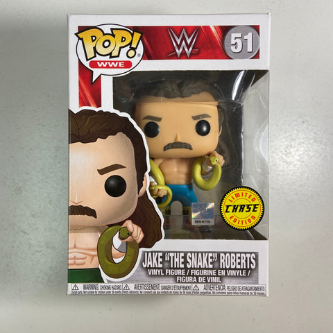 Jake The Snake Roberts (Chase) - WWE Funko Pop 51