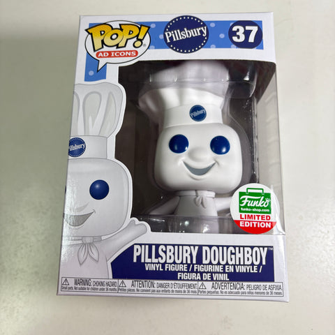 BOX FLAWS VIEW PHOTOS PILLSBURY DOUGHBOY Funko Pop AD ICONS 37 Vinyl Figure Exclusive (Copy)