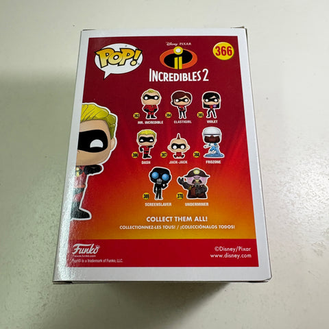 Dash - The Incredibles Disney Funko Pop 366 Vinyl Figure (11.4 Cm L × 8.9 Cm W × 15.9 Cm H)