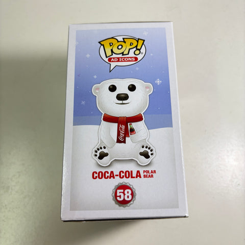 Coca-cola Polar Bear Funko Pop AD ICONS 58 Vinyl Figure