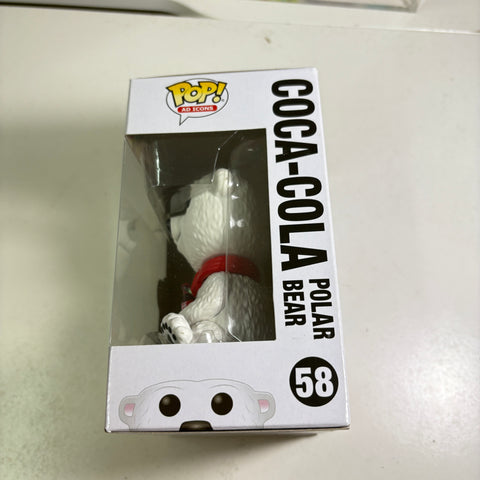 Coca-cola Polar Bear Funko Pop AD ICONS 58 Vinyl Figure