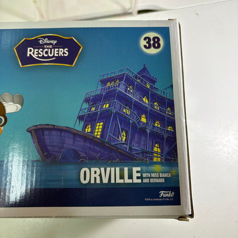 Orville with Miss Bianca & Bernard - The Rescuers Disney Funko Pop 38 Vinyl Figure (33.0 Cm L × 12.1 Cm W × 20.3 Cm H)
