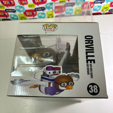 Orville with Miss Bianca & Bernard - The Rescuers Disney Funko Pop 38 Vinyl Figure (33.0 Cm L × 12.1 Cm W × 20.3 Cm H)