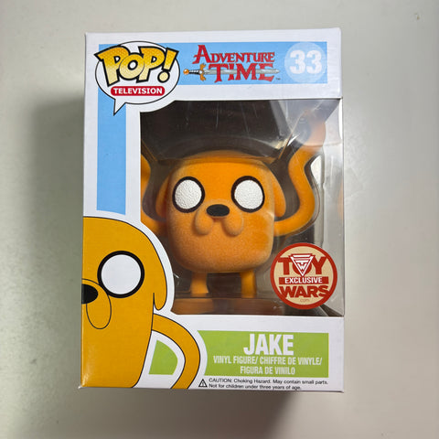 Adventure Time - Jake Flocked Funko Pop 33 Toy Wars Exclusive